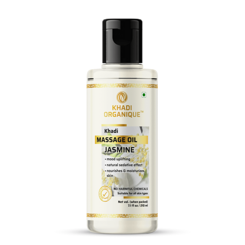 Khadi Organique Jasmine Massage Oil (210ml)