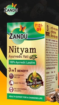 Zandu Nityam Vati (30 Tabs x 6U)