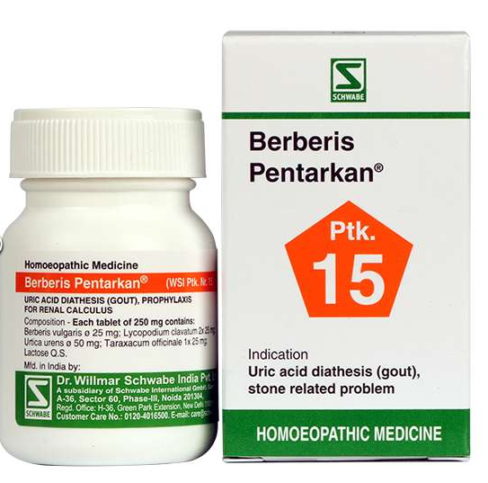 Dr. Willmar Schwabe Berberis Pentarkan (20gm)