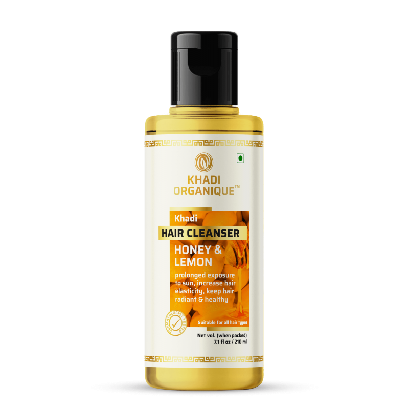 Khadi Organique Honey & Lemon Hair Cleanser (210ml)