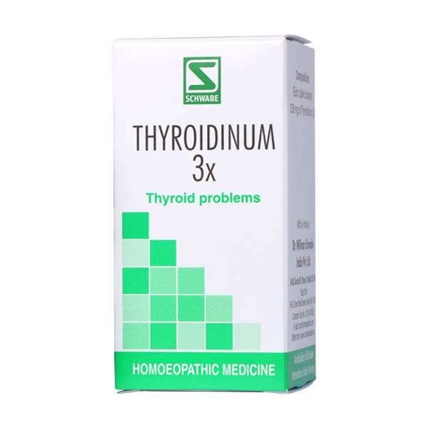 Dr. Willmar Schwabe Thyroidinum 3X (LATT) (20gm)