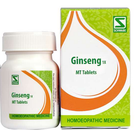 Dr. Willmar Schwabe Ginseng 1X (20+20gm)