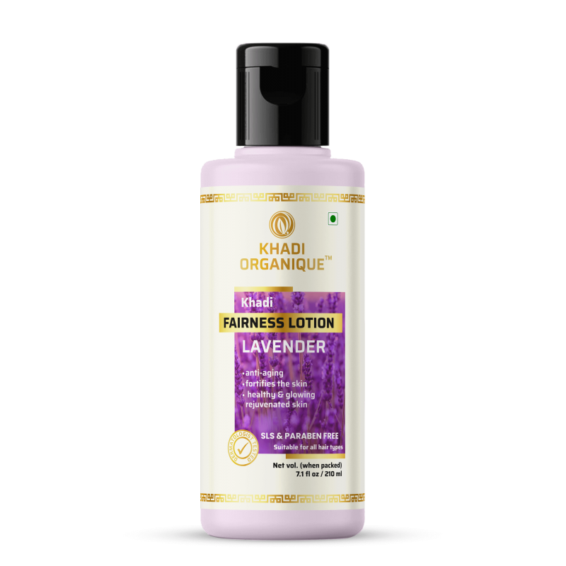 Khadi Organique Lavender Fairness Lotion (210ml)