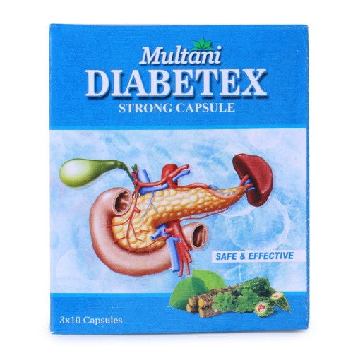 Multani Diabetex Strong Capsule (30 Cap) – Greenleafdrugstore