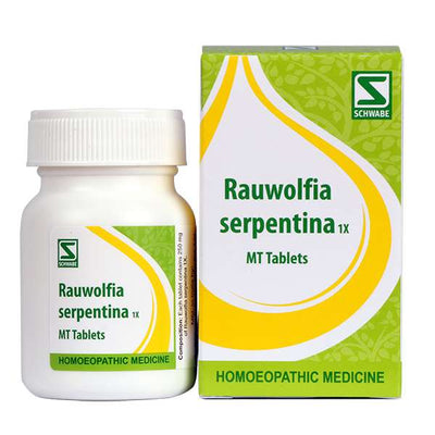 Dr. Willmar Schwabe Rauwolfia serpentina 1x Pack Of 2 (20+20gm)