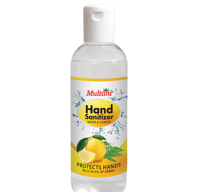 Multani Hand Sanitizer Lemon (100ml)