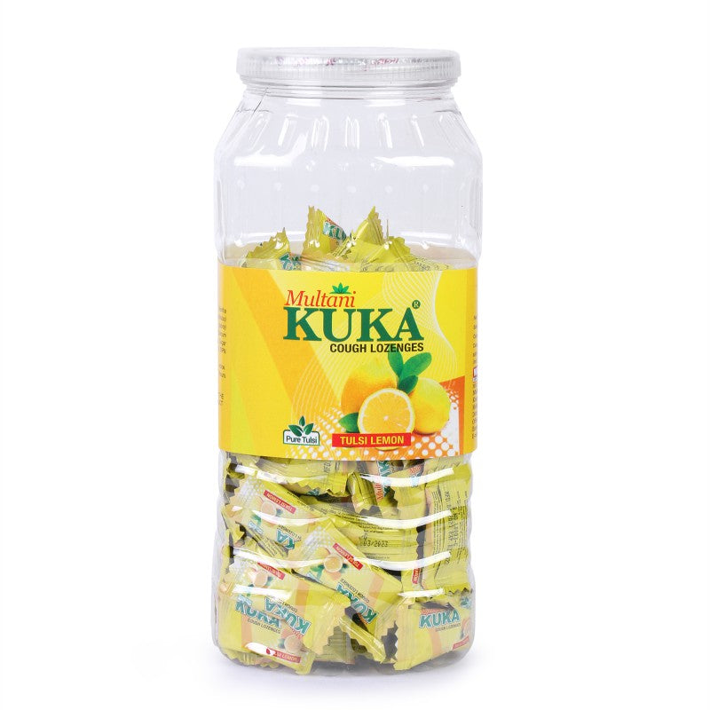 Multani Kuka Cough Lozenges Tulsi Lemon (150 Loz)