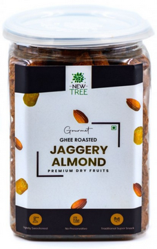 New Tree Jaggery Almond (400gm)