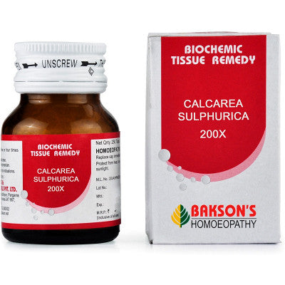 Bakson Calcarea Sulphurica 200X (25g)