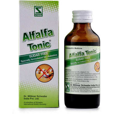 Willmar Schwabe Alfalfa Tonic - DIABETIC Pack of 2 (100 + 100ml)