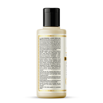 Khadi Organique Jasmine Mogra Body Wash SLS & Paraben Free (210ml)