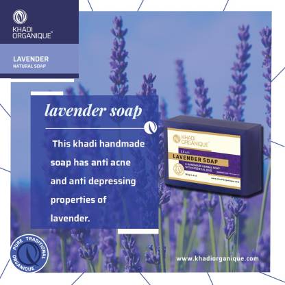 Khadi Organique Lavender Soap Combo Kit