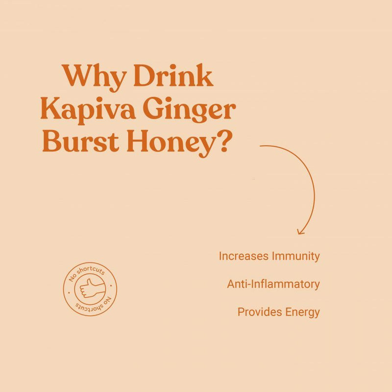 Kapiva Ginger Burst Honey (250grams)