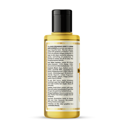 Khadi Organique Honey & Lemon Hair Cleanser (210ml)