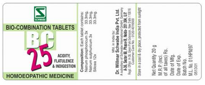 Dr. Willmar Schwabe Biocombination No. 25 (20gm)