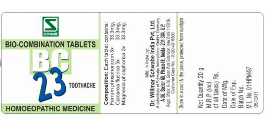 Dr. Willmar Schwabe Biocombination No. 23 (20gm)