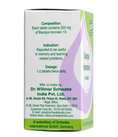 Dr. Willmar Schwabe Bacopa Monnieri 1x (20gm)