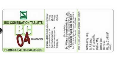 Dr. Willmar Schwabe Biocombination No. 04 (20gm)