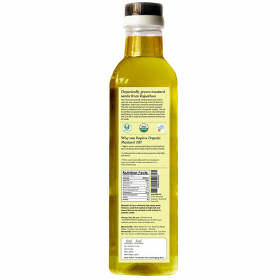 Kapiva Organic Mustard Oil (1L) (Pack of 2)