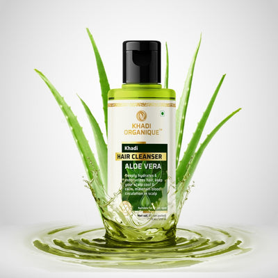 Khadi Organique Aloe Vera Hair Cleanser (210ml)