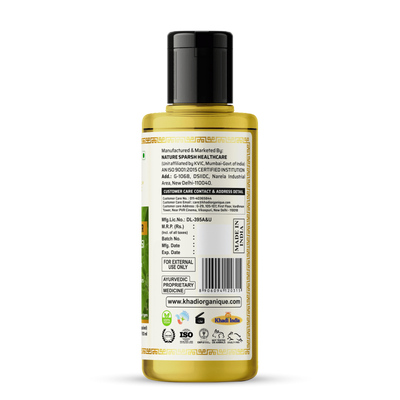 Khadi Organique Heena Tulsi Hair Cleanser (210ml)