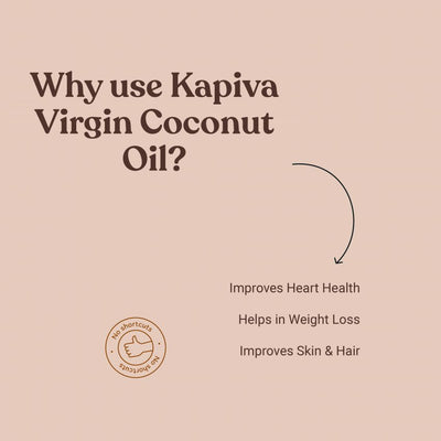 Kapiva Virgin Coconut Oil (500ml) (Pack of 2)
