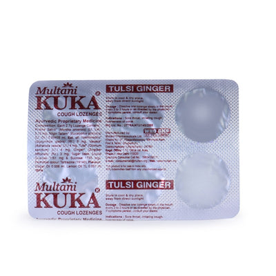 Multani Kuka Cough Lozenges Blister Pack of 4