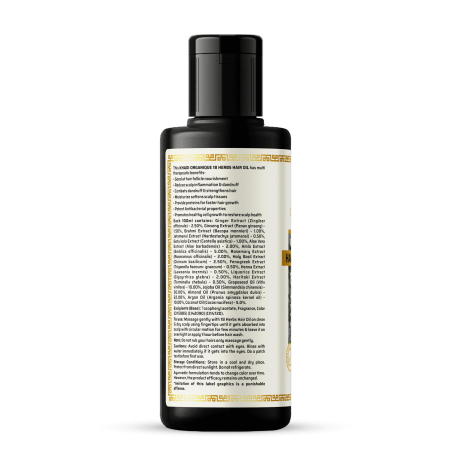 Khadi Organique 18 Herbs Hair Oil (210ml)
