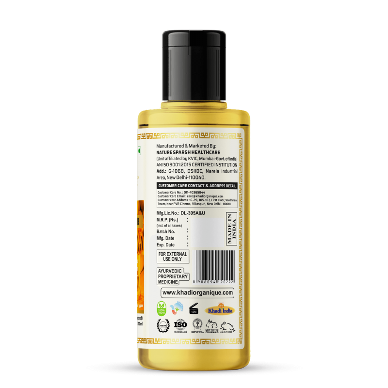 Khadi Organique Honey & Lemon Hair Cleanser (210ml)