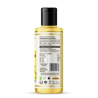 Khadi Organique Honey & Vanilla Hair Cleanser (210ml)