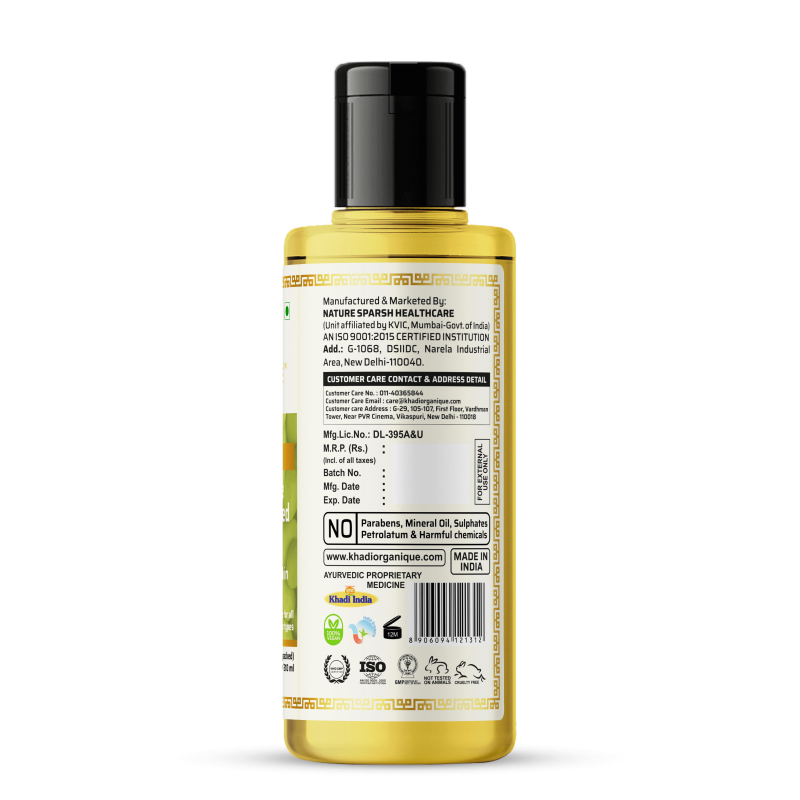 Khadi Organique Olive Oil (210ml)