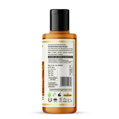 Khadi Organique Honey Almond Hair Cleanser (210ml)