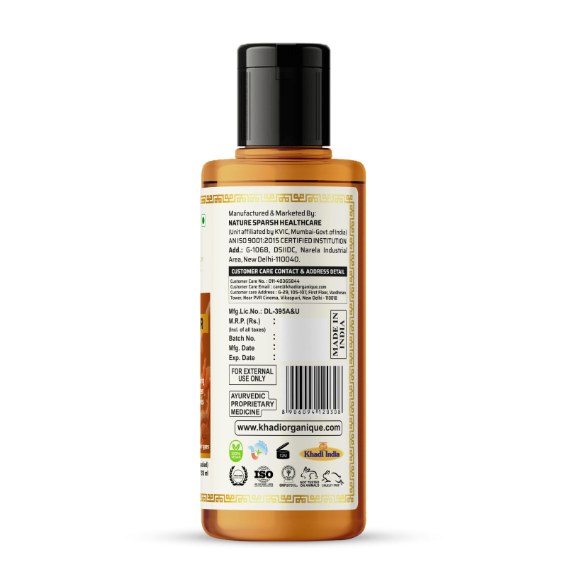 Khadi Organique Honey Almond Hair Cleanser (210ml)