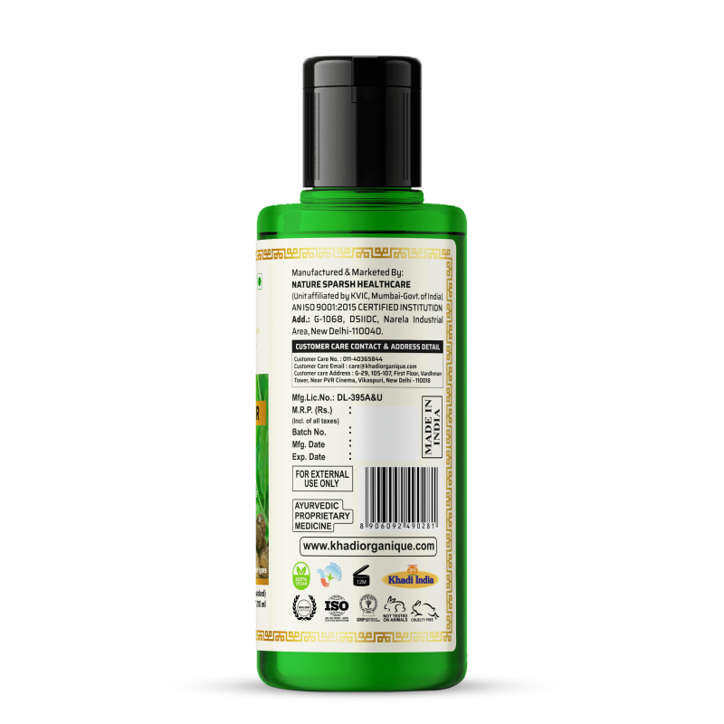 Khadi Organique Neem Sat Hair Cleanser (210ml)