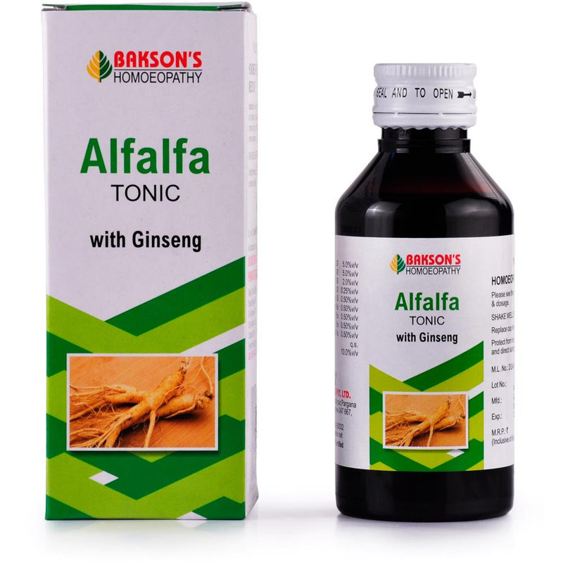 Bakson Alfalfa Tonic With Ginseng(115ml)