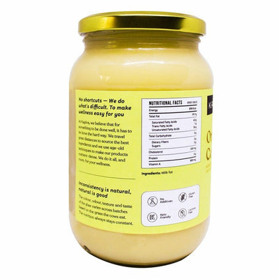 Kapiva Organic Cow Ghee (500ml)
