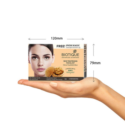 Biotique Bio Skin Tightening Facial Kit (75gm-1 Kit)
