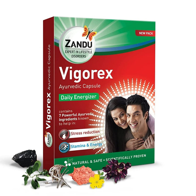 Zandu Vigorex Gold Buy 1 Get 1 (20 Caps)