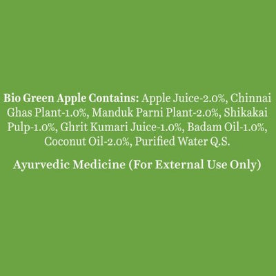 Biotique Bio Green Apple Shampoo & Conditioner (180ml)