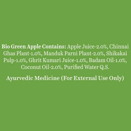 Biotique Bio Green Apple Shampoo & Conditioner (180ml)