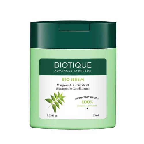 Biotique Bio Neem Margosa Anti - Dandruff Shampoo & Conditioner (75ml)