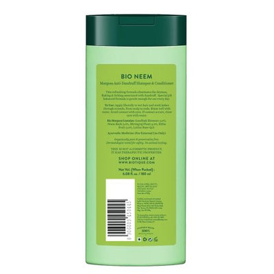 Biotique Bio Neem Margosa Anti - Dandruff Shampoo & Conditioner (180ml)
