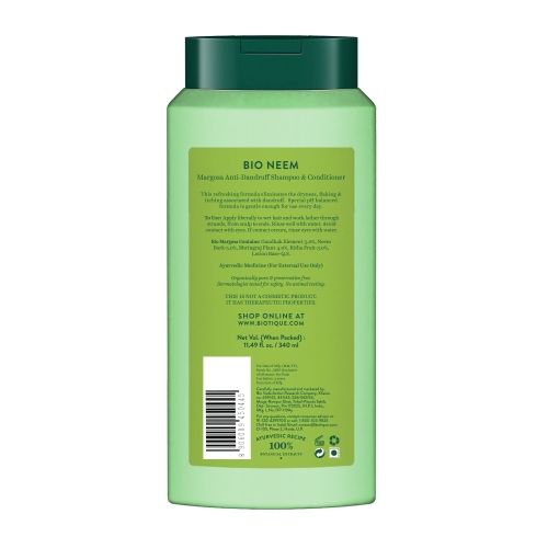 Biotique Bio Neem Margosa Anti - Dandruff Shampoo & Conditioner (340ml)