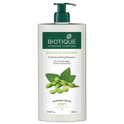 Biotique Bio Soya Protein Fresh Nourishing Shampoo (650ml)