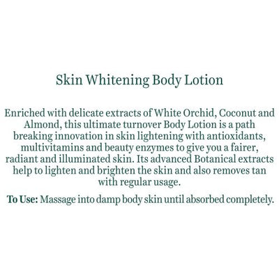 Biotique Bio White Orchid Skin Whitening Body Lotion (180ml)