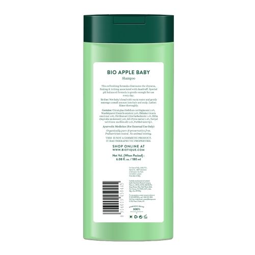 Biotique Bio Apple Blossom Shampoo For Disney Kids-Princess (180ml)