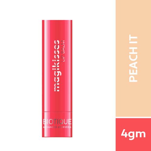 Biotique Magikisses Peach Lip Balm (4gm)