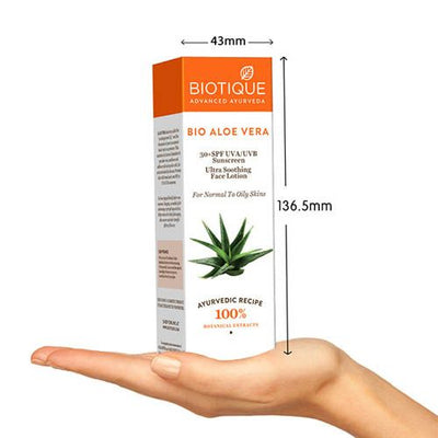 Biotique Bio Aloevera Sunscreen Lotion (120ml)