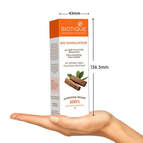 Biotique Bio Sandalwood Sunscreen Lotion (120ml)