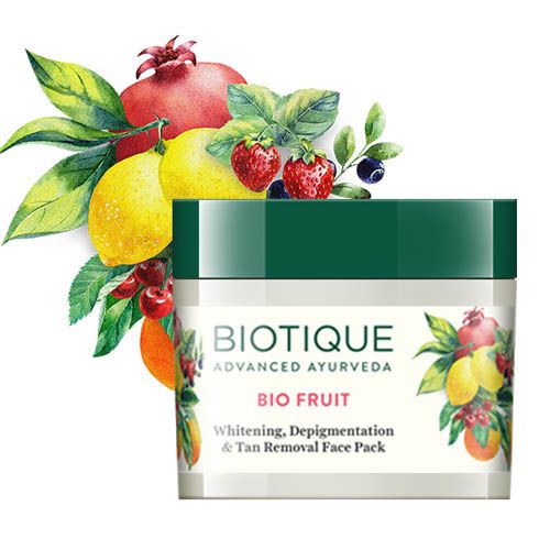 Biotique Bio Fruit Whitening Face Pack (75gm)